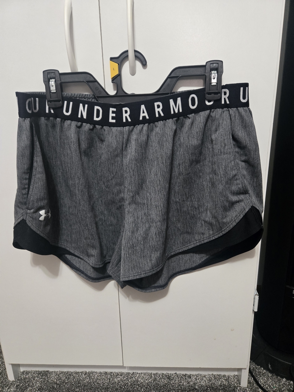 Under Armour Women's Gray Athletic Performance Shorts